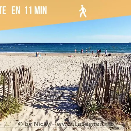 Apartmán Les Sablettes A 2 Pas Des Plages Mar Vivo La Seyne-sur-Mer